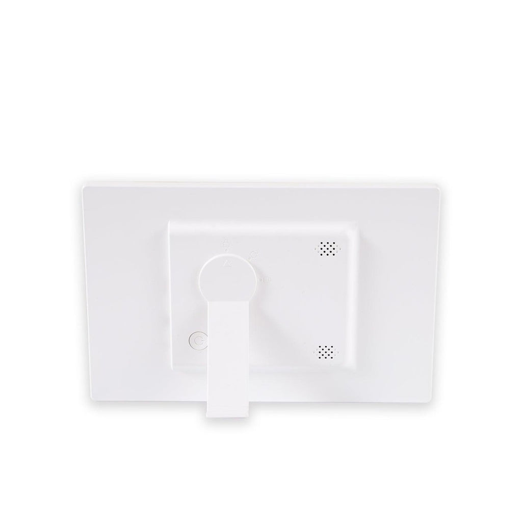 Exclusive 10 Inch Electronic Photo Frame — White — Size 16G — Top View