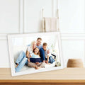 Exclusive 10 Inch Electronic Photo Frame — White — Size 16G — Front View