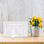 Exclusive 10 Inch Electronic Photo Frame — White — Size 16G — Detail View