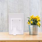 Exclusive 10 Inch Electronic Photo Frame — White — Size 16G — Lifestyle View