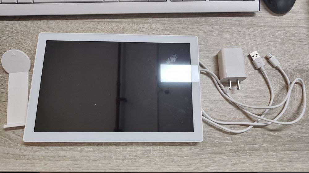 Exclusive 10 Inch Electronic Photo Frame — White — Size 16G — Alternate View 9