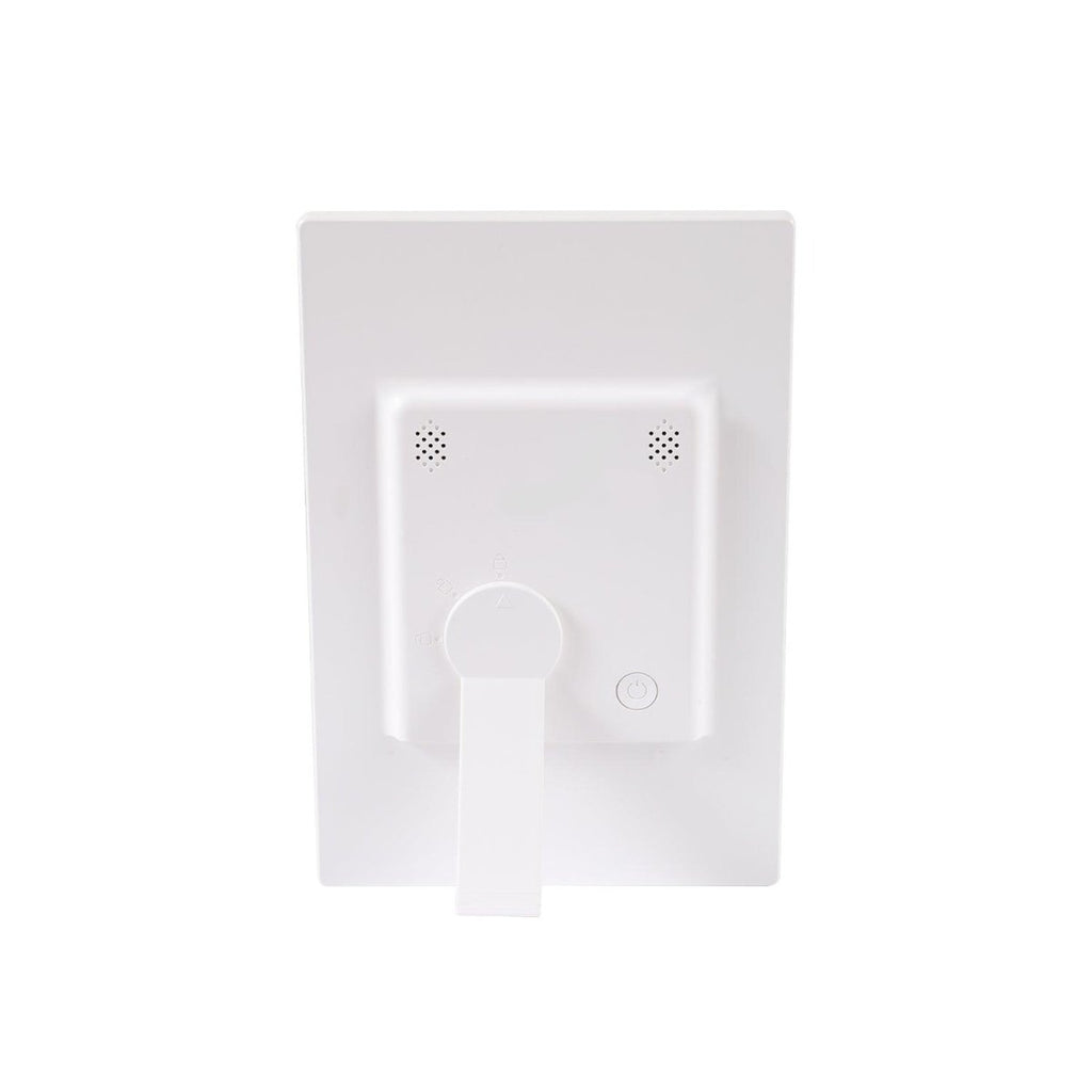 Exclusive 10 Inch Electronic Photo Frame — White — Size 16G — Back View