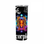 Exclusive 12 Constellation Straight Cup | Zodiac Glass Tumbler — Capricorn — Size 20oz — Alternate View 7