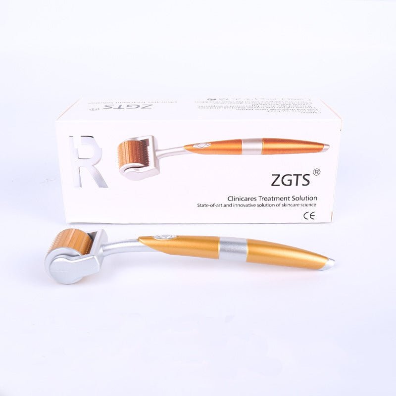 Exclusive 192 Microneedle Roller | Titanium Derma Roller — 0.25mm — Back View