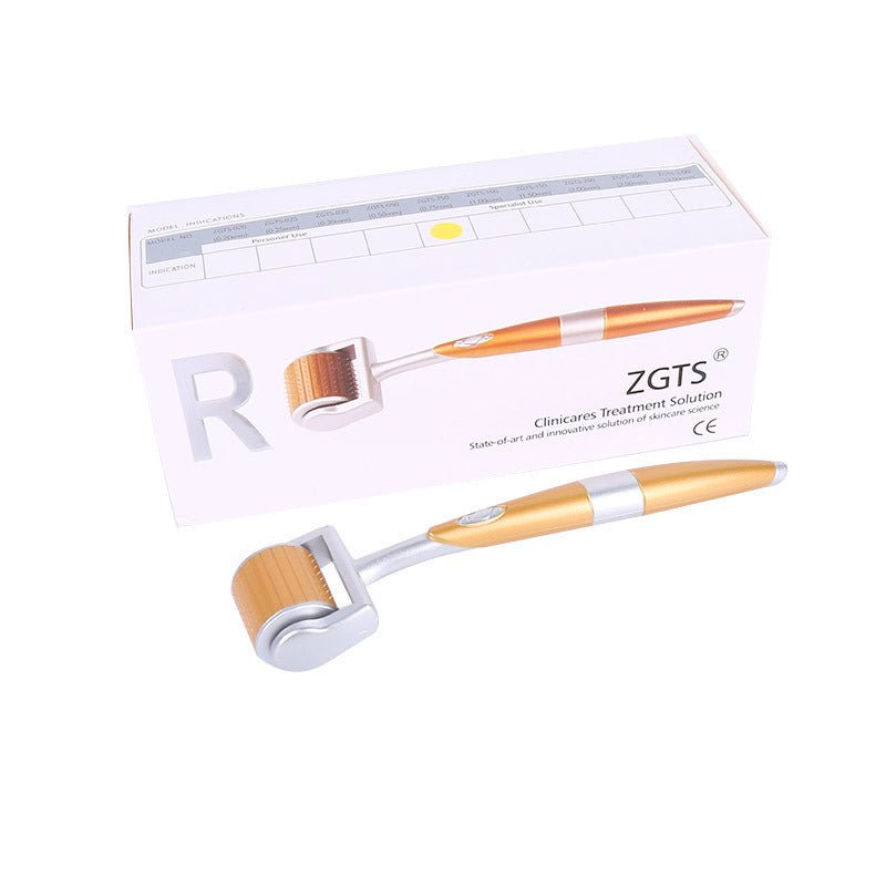 Exclusive 192 Microneedle Roller | Titanium Derma Roller — 0.25mm — Side View