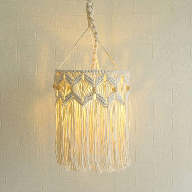 Exclusive 1Pc Handknitted Lampshade Macrame — A — Alternate View 9