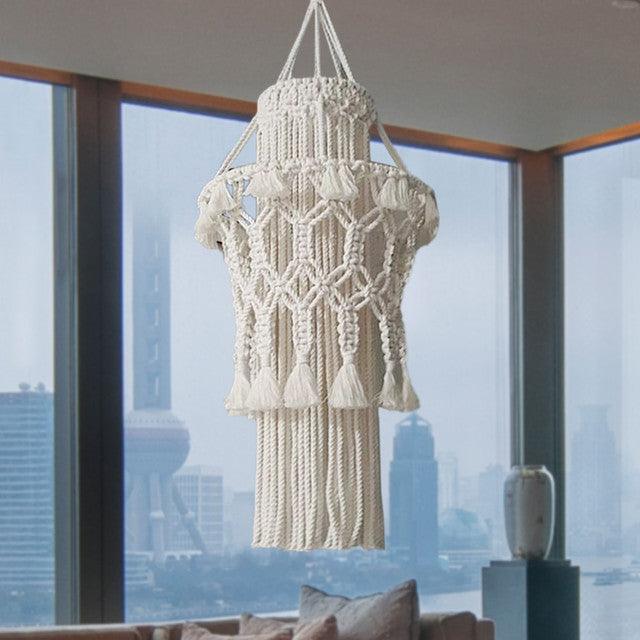Exclusive 1Pc Handknitted Lampshade Macrame — A — Alternate View 10