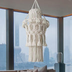 Exclusive 1Pc Handknitted Lampshade Macrame — A — Alternate View 10