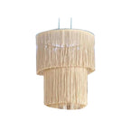 Exclusive 1Pc Handknitted Lampshade Macrame — A — Back View