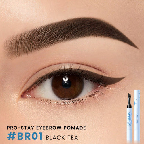 Exclusive 2 In 1 3D Eyebrow Gel Cream Eyeliner — BR01 — Side View