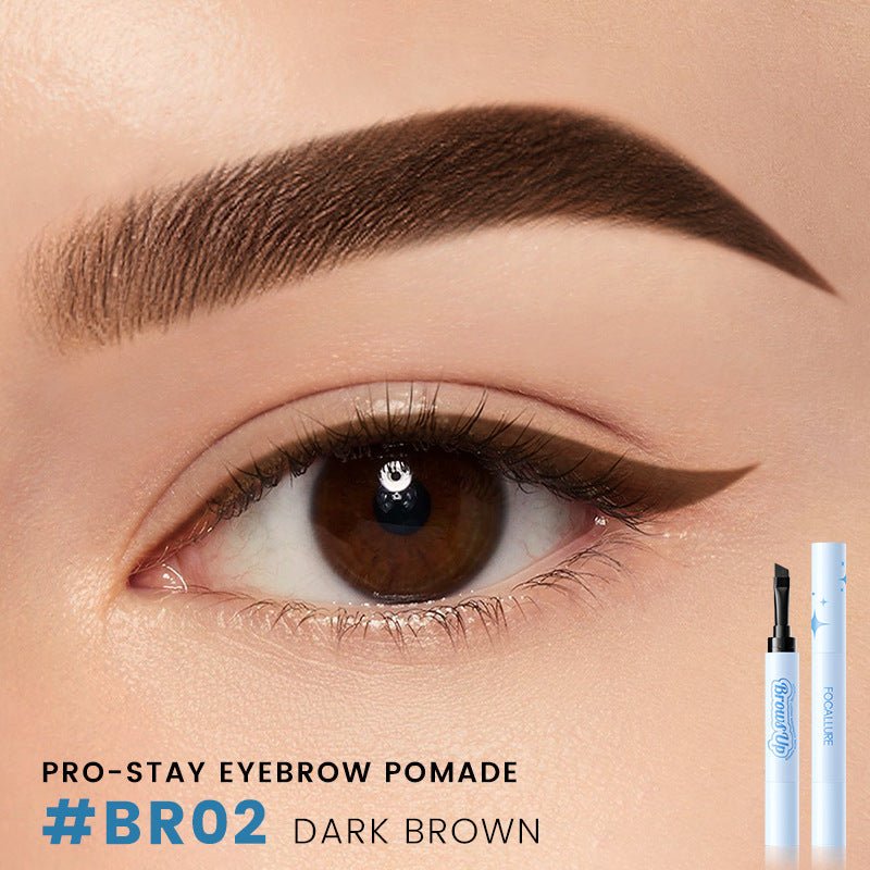 Exclusive 2 In 1 3D Eyebrow Gel Cream Eyeliner — BR01 — Detail View