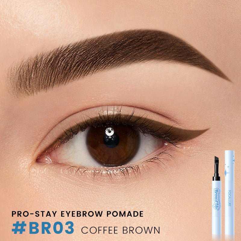Exclusive 2 In 1 3D Eyebrow Gel Cream Eyeliner — BR01 — Lifestyle View