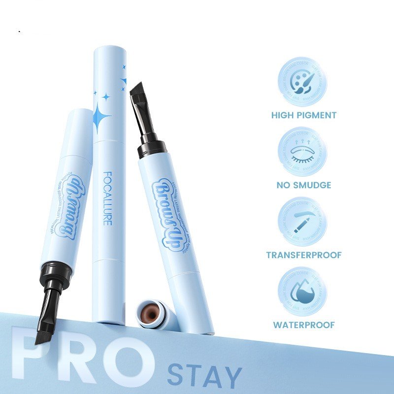 Exclusive 2 In 1 3D Eyebrow Gel Cream Eyeliner — BR01 — Alternate View 9