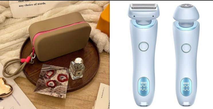 Exclusive 2 In 1 Hair Removal Epilator USB Rechargeable — Blue — Size USB — Alternate View 12