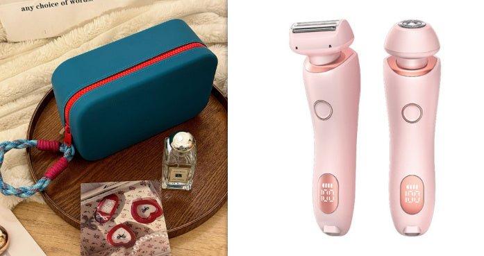 Exclusive 2 In 1 Hair Removal Epilator USB Rechargeable — Blue — Size USB — Alternate View 16