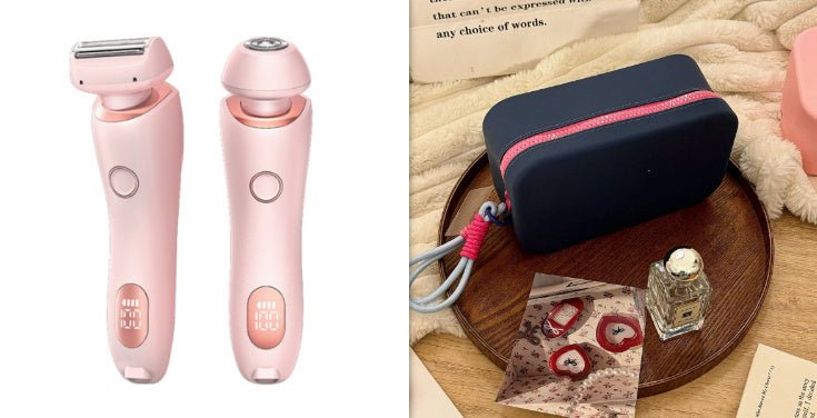 Exclusive 2 In 1 Hair Removal Epilator USB Rechargeable — Blue — Size USB — Alternate View 19
