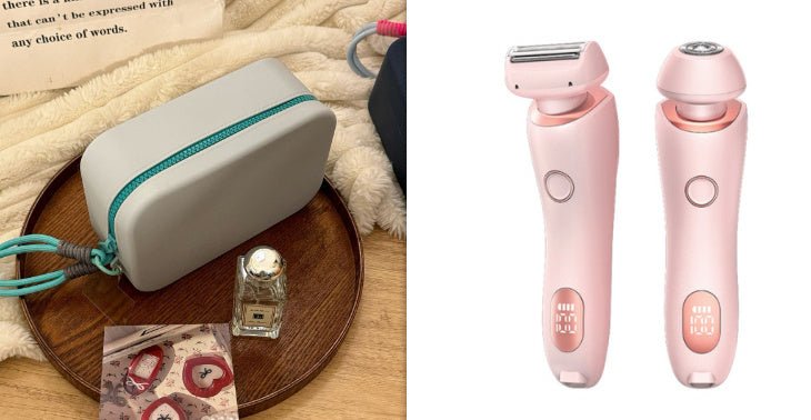 Exclusive 2 In 1 Hair Removal Epilator USB Rechargeable — Blue — Size USB — Alternate View 18