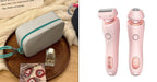 Exclusive 2 In 1 Hair Removal Epilator USB Rechargeable — Blue — Size USB — Alternate View 18