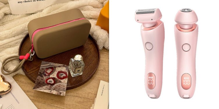 Exclusive 2 In 1 Hair Removal Epilator USB Rechargeable — Blue — Size USB — Alternate View 17
