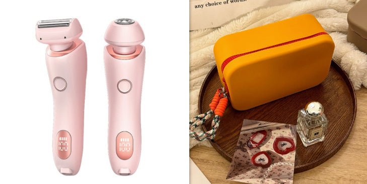 Exclusive 2 In 1 Hair Removal Epilator USB Rechargeable — Blue — Size USB — Alternate View 21