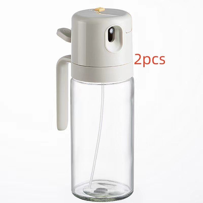 Exclusive 2 In 1 Oil Sprayer Bottle — 550ml Warm Gray — Size 1PC — Alternate View 8