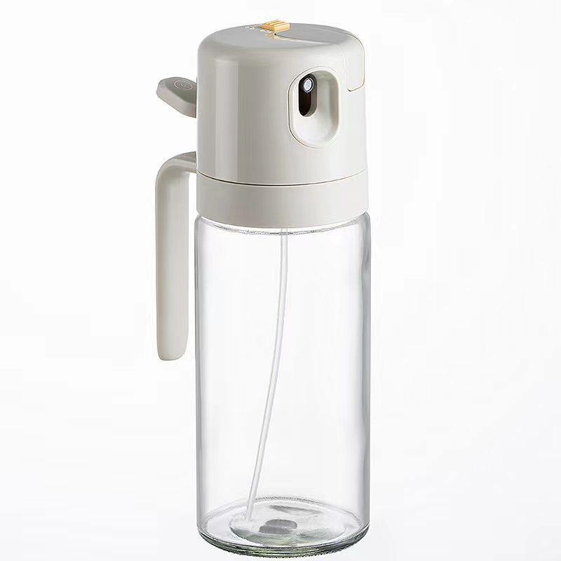 Exclusive 2 In 1 Oil Sprayer Bottle — 550ml Warm Gray — Size 1PC — Alternate View 7