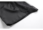 Exclusive 3 Pieces Women Pajamas Sets — Black — Size M — Lifestyle View