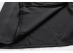 Exclusive 3 Pieces Women Pajamas Sets — Black — Size M — Top View