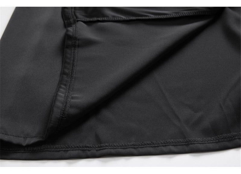 Exclusive 3 Pieces Women Pajamas Sets — Black — Size M — Top View