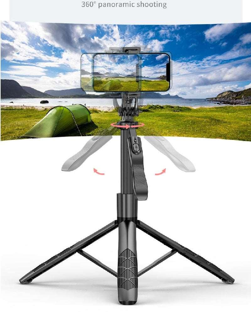 Exclusive 360 degrees AI intelligent face tracking system — Black — Top View