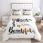 Exclusive 3D Digital Bedding Set | Bold Style & Cozy Comfort — A — Size Au Double 3pcs180x210 — Top View