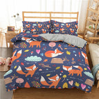 Exclusive 3D Digital Printing Cartoon Bedding — Dinosaur — Size 135x200cm — Detail View