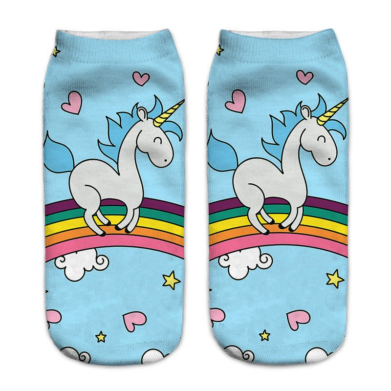 Exclusive 3D Digital Printing Socks | Vibrant & Comfortable — 1style — Alternate View 12