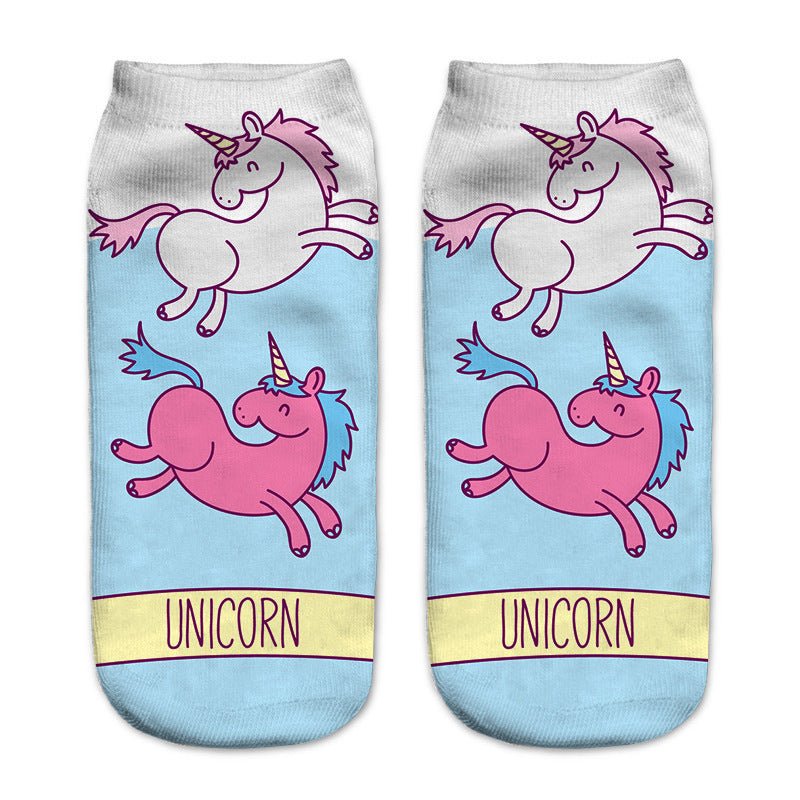 Exclusive 3D Digital Printing Socks | Vibrant & Comfortable — 1style — Alternate View 11