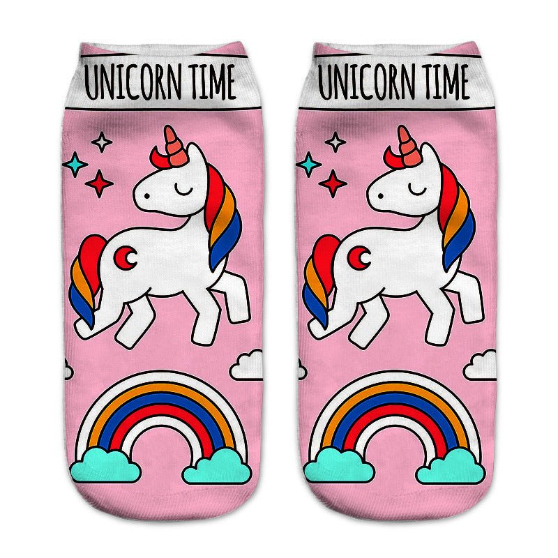 Exclusive 3D Digital Printing Socks | Vibrant & Comfortable — 1style — Lifestyle View