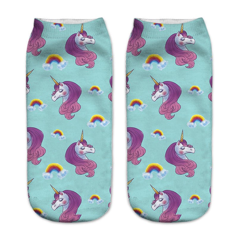 Exclusive 3D Digital Printing Socks | Vibrant & Comfortable — 1style — Alternate View 14
