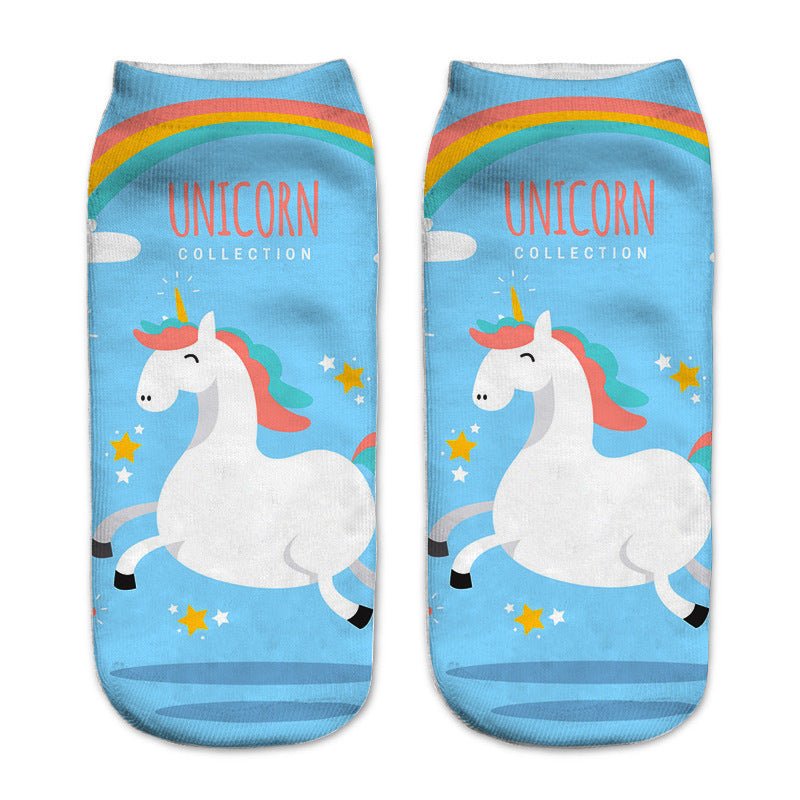 Exclusive 3D Digital Printing Socks | Vibrant & Comfortable — 1style — Alternate View 9