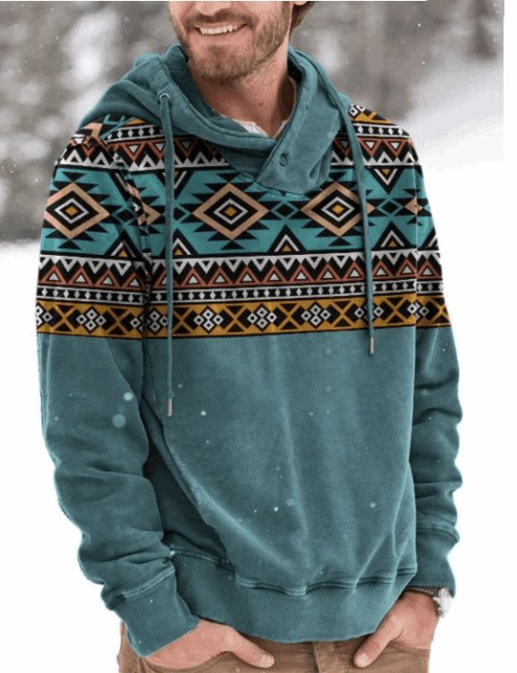 Exclusive 3D Hoodie Casual Men’s Sweatshirt | Bold & Comfortable — As shown — Size 2XL — Front View