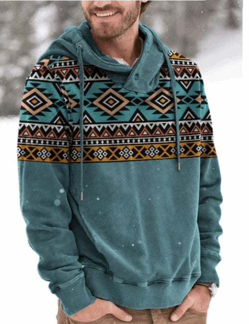 Exclusive 3D Hoodie Casual Men’s Sweatshirt | Bold & Comfortable — As shown — Size 2XL — Front View