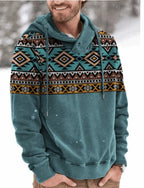 Exclusive 3D Hoodie Casual Men’s Sweatshirt | Bold & Comfortable — As shown — Size 2XL — Top View