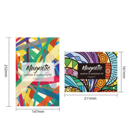 Exclusive 3d Magnet Eyelashes Thick Natural Eyelashes — A — Side View