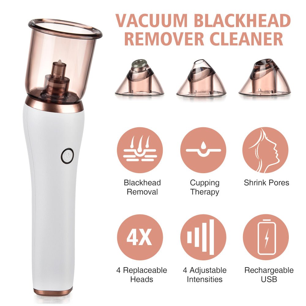 Exclusive 4 in 1 Body Guasha Cupping Blackhead Remover — Black — Alternate View 10
