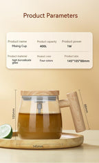 Exclusive 400ML Self Stirring Coffee Mug — Champagne Gold — Size 400ml — Alternate View 38