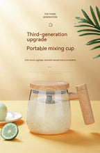 Exclusive 400ML Self Stirring Coffee Mug — Champagne Gold — Size 400ml — Alternate View 26