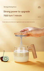 Exclusive 400ML Self Stirring Coffee Mug — Champagne Gold — Size 400ml — Alternate View 24