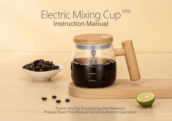 Exclusive 400ML Self Stirring Coffee Mug — Champagne Gold — Size 400ml — Alternate View 17