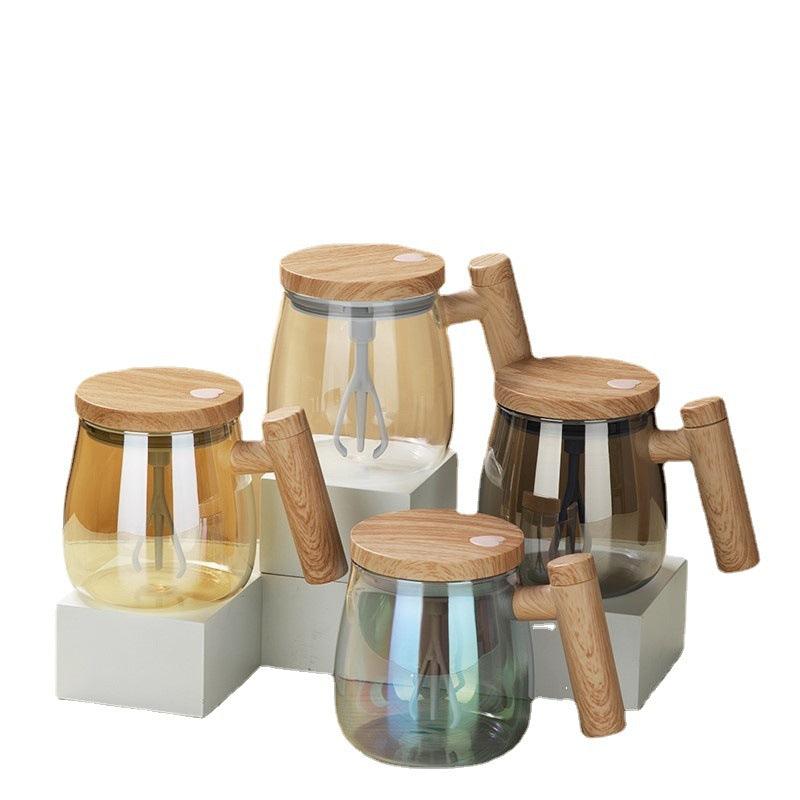 Exclusive 400ML Self Stirring Coffee Mug — Champagne Gold — Size 400ml — Alternate View 10