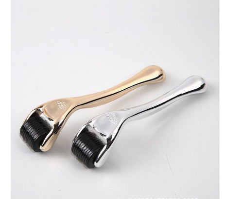 Exclusive 4in3 in 1 seamless beauty micro needle roller — 0.25mm — Size Gold — Front View