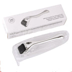 Exclusive 540 Microneedle Roller With Gold And Silver Handle — Golden — Size 0.25mm — Side View
