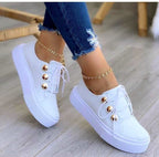 Exclusive Women Rivet Casual Shoes — Black — Size Size35 — Detail View
